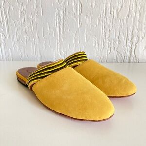 Yellow Slip-On Shoes Size 11.5